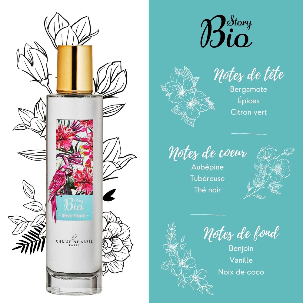 christine arbel STORY BIO Rêve Floral EDT 50 ml EAU DE TOILETTE