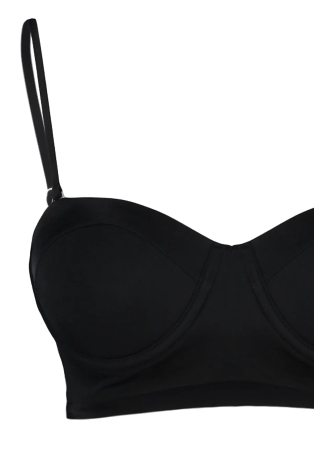 Trendyol Collection  Schwarzes Bügel-Bikinioberteil TBESS21BU0043