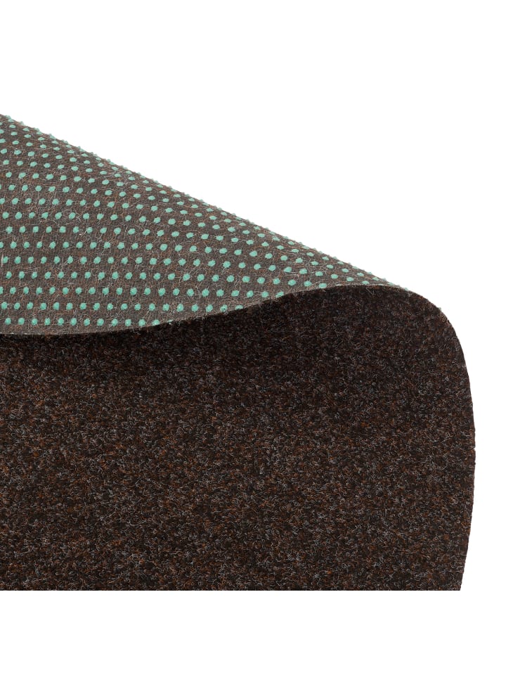 Snapstyle Kunstrasen Rasenteppich mit Noppen Kingston Rund in Braun günstig kaufen