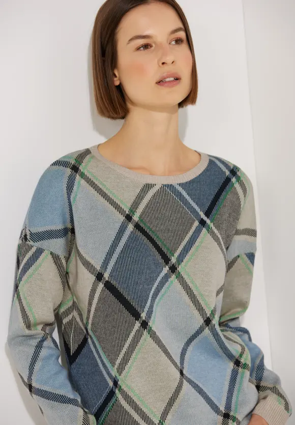 CECIL Jacquard Strickpullover