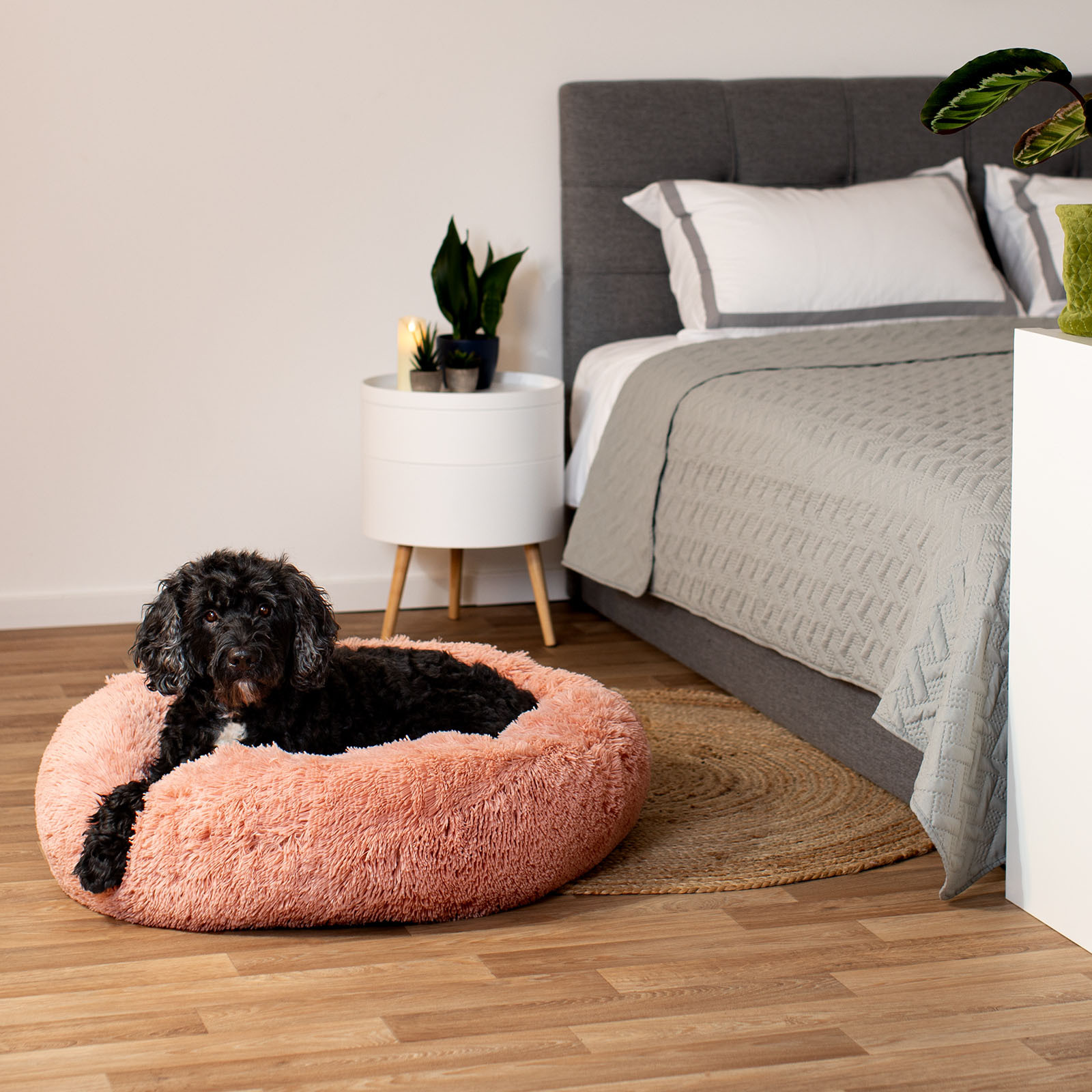Lionto Hundebetten Lionto Donutbett rosa XXL