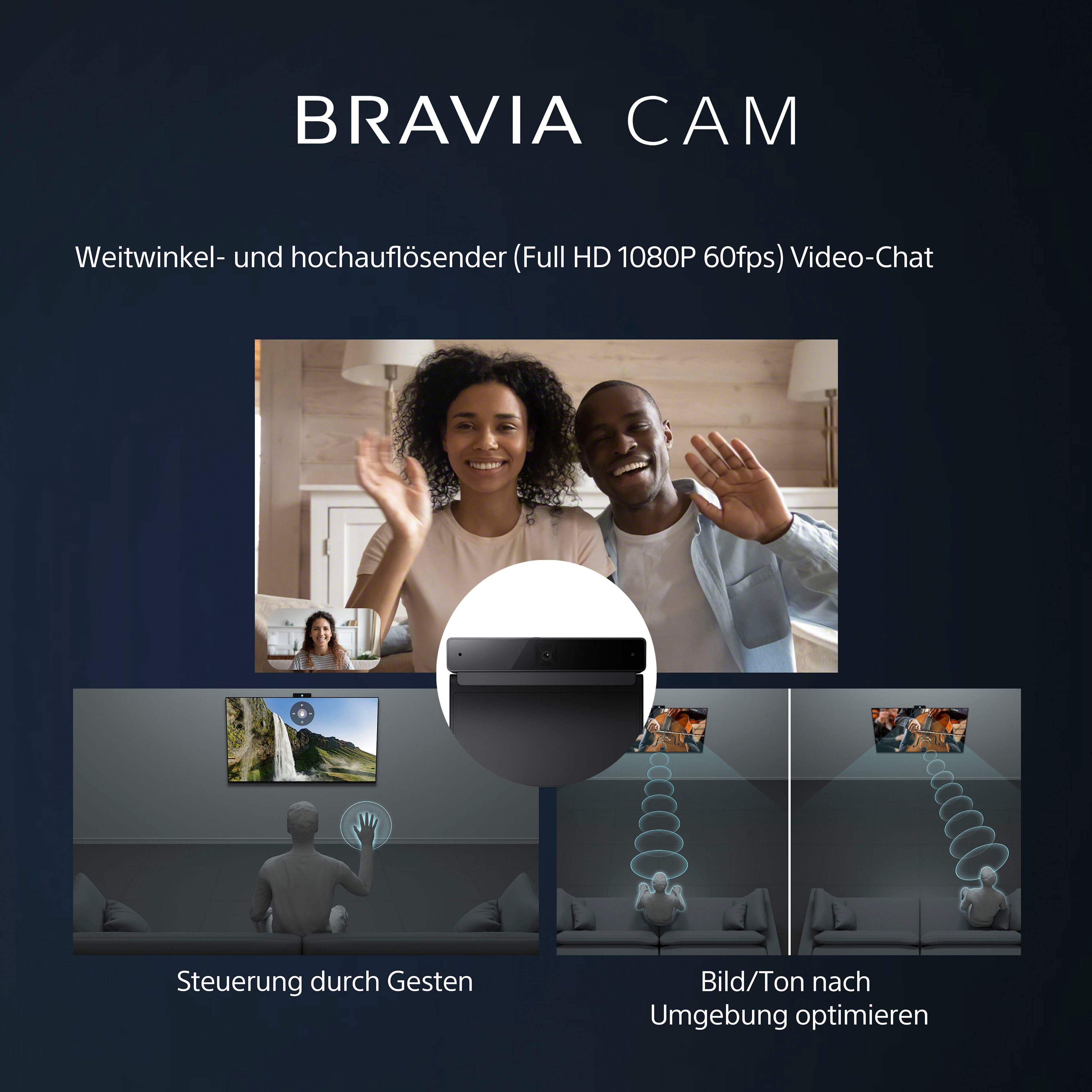 Sony XR-65A95L OLED-Fernseher (164 cm/65 Zoll, 4K Ultra HD, Google TV, Smart-TV, Smart-TV, TRILUMINOS PRO, BRAVIA CORE, mit exklusiven PS5-Features)