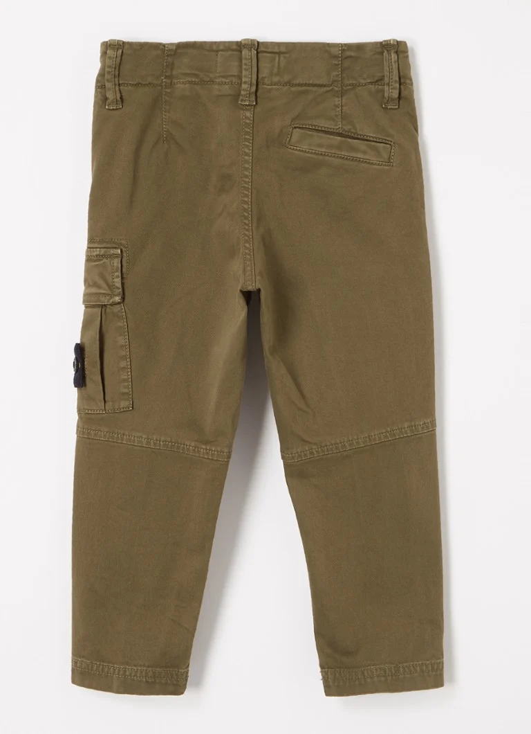 Pantaloni cargo Stone Island 30215 Slim Fit cu logo