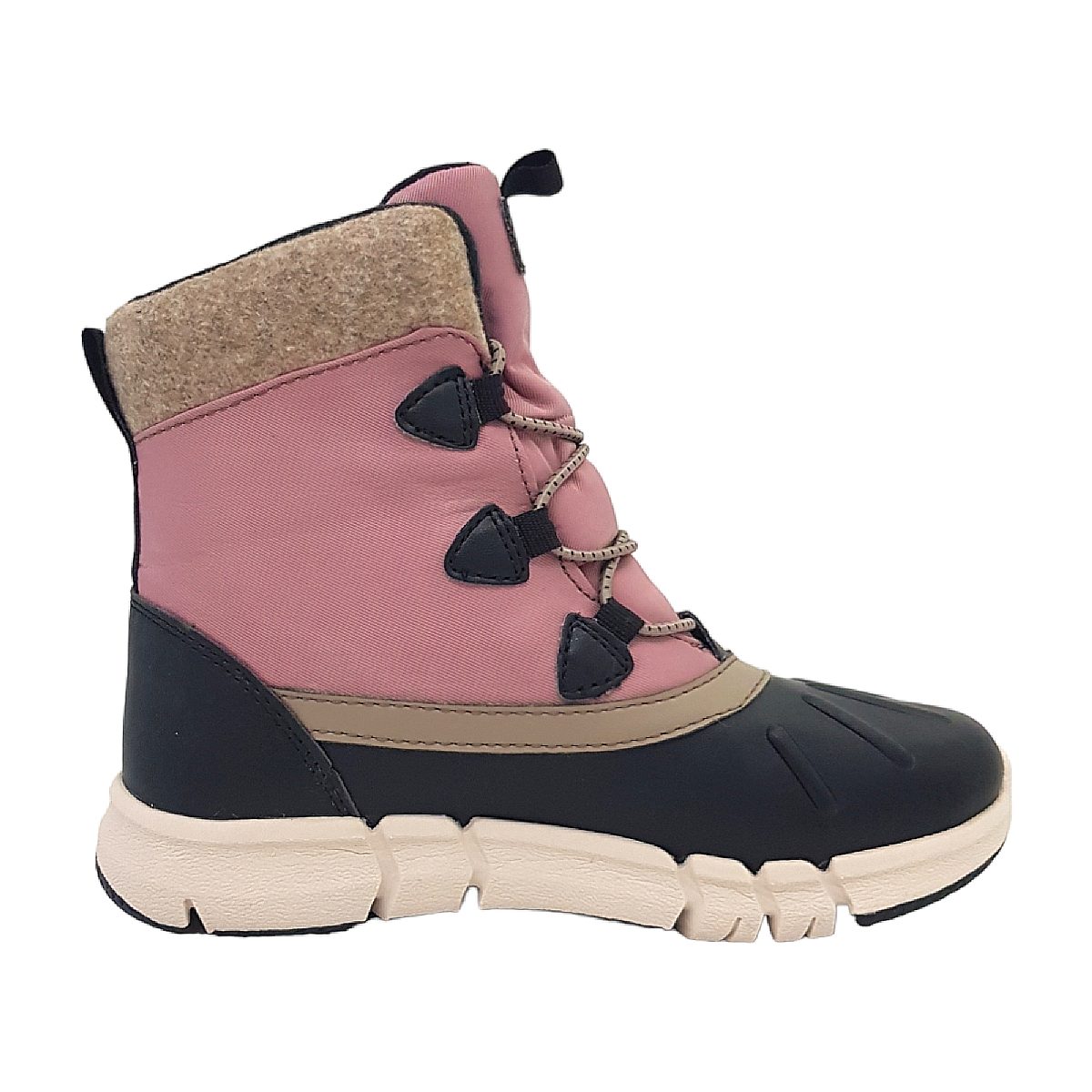 Geox Flexy per J26APA-054FU/C9231 Rosa C9231 black/ pink