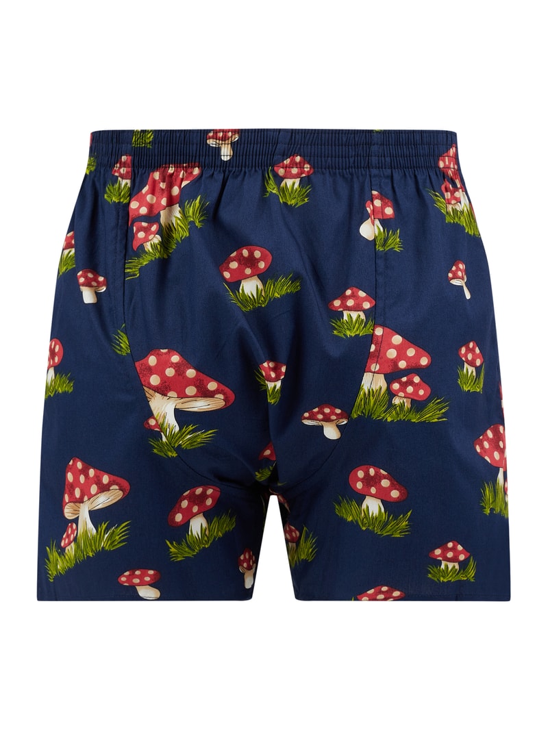 Boxershorts aus Baumwolle in marineblau