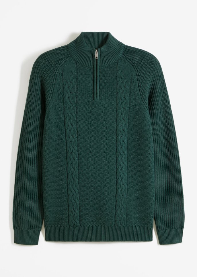 Troyer Pullover mit Komfortschnitt