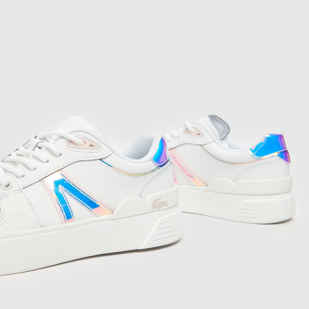 Tenisky Lacoste l002 evo v bílé a růžové barvě