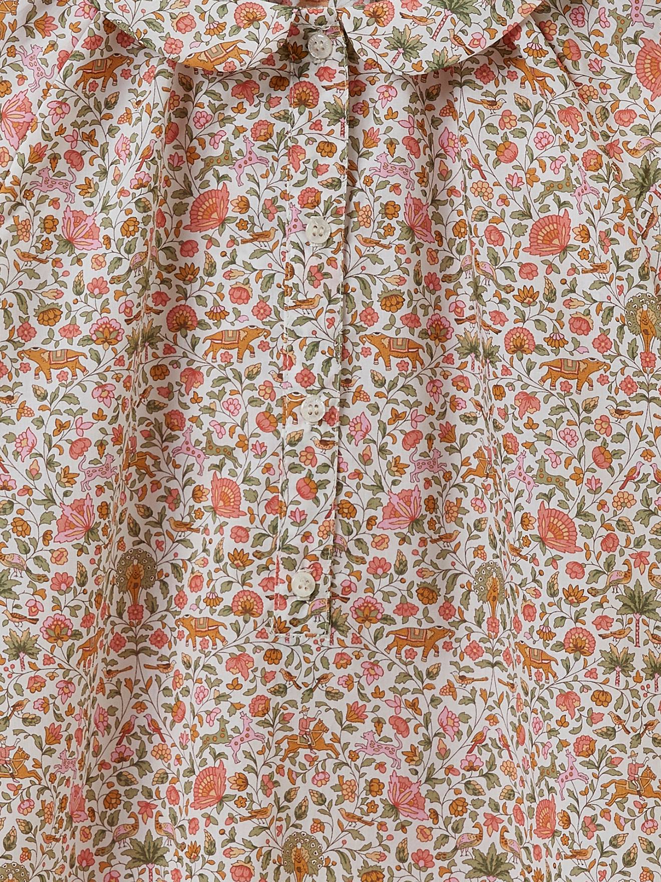 Tunique fille CYRILLUS en tissu Liberty® rose