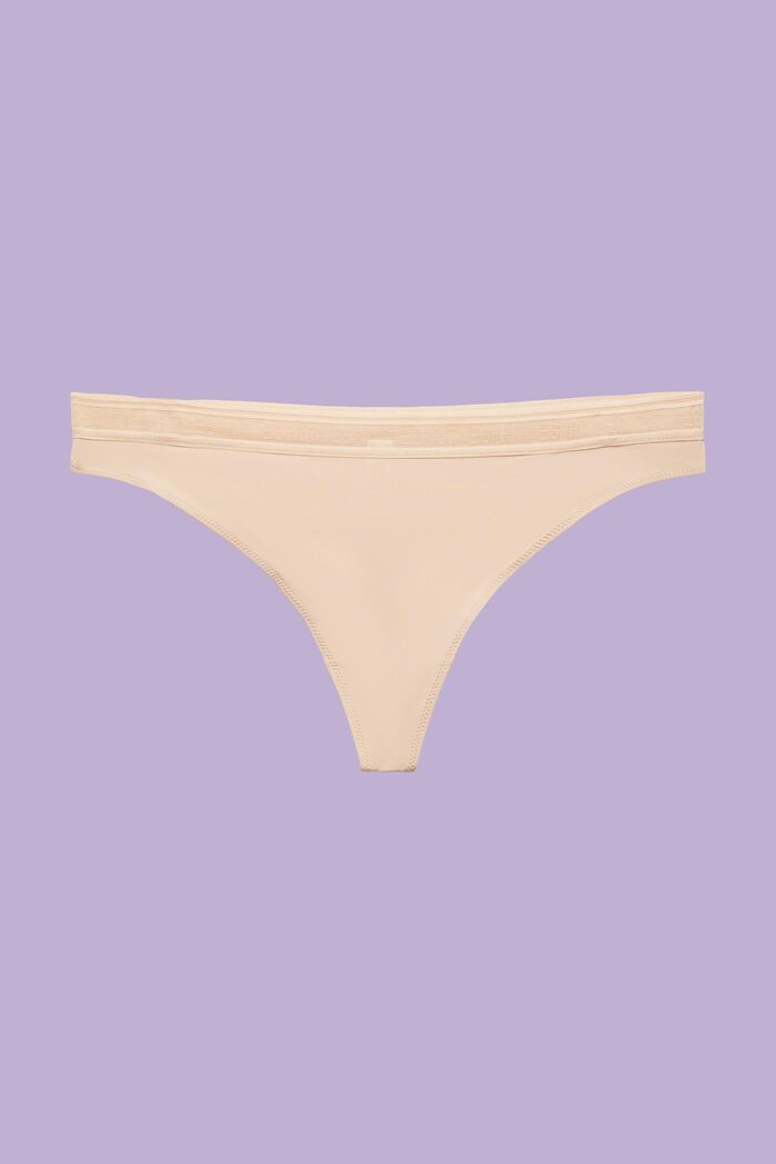 2er-Set Hipster-String aus Mikrofaser mit Logo