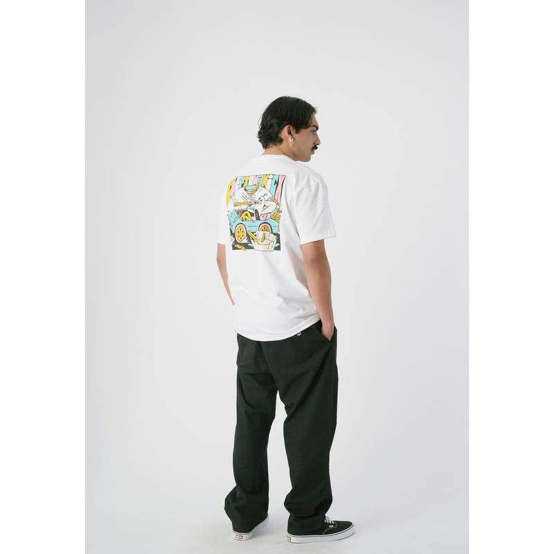 Cleptomanicx Boss Gull Printshirt Herren