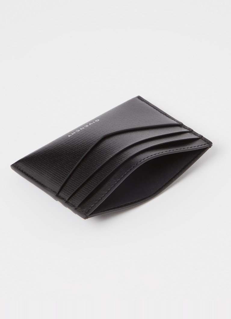 Portofel clasic Givenchy cu carduri din piele de vițel.