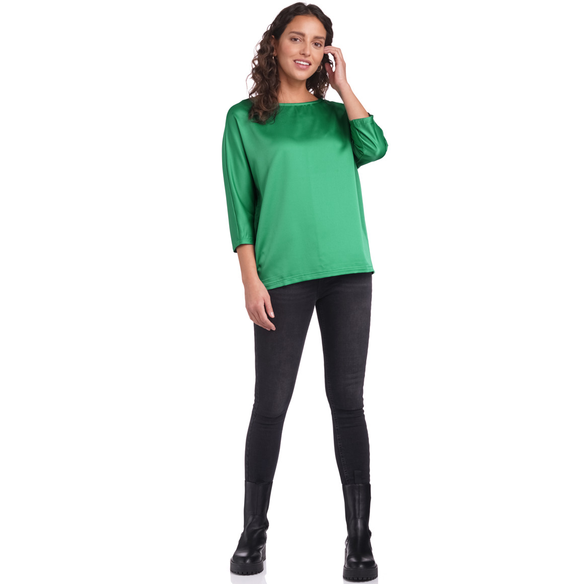 Damen Bluse aus Satin