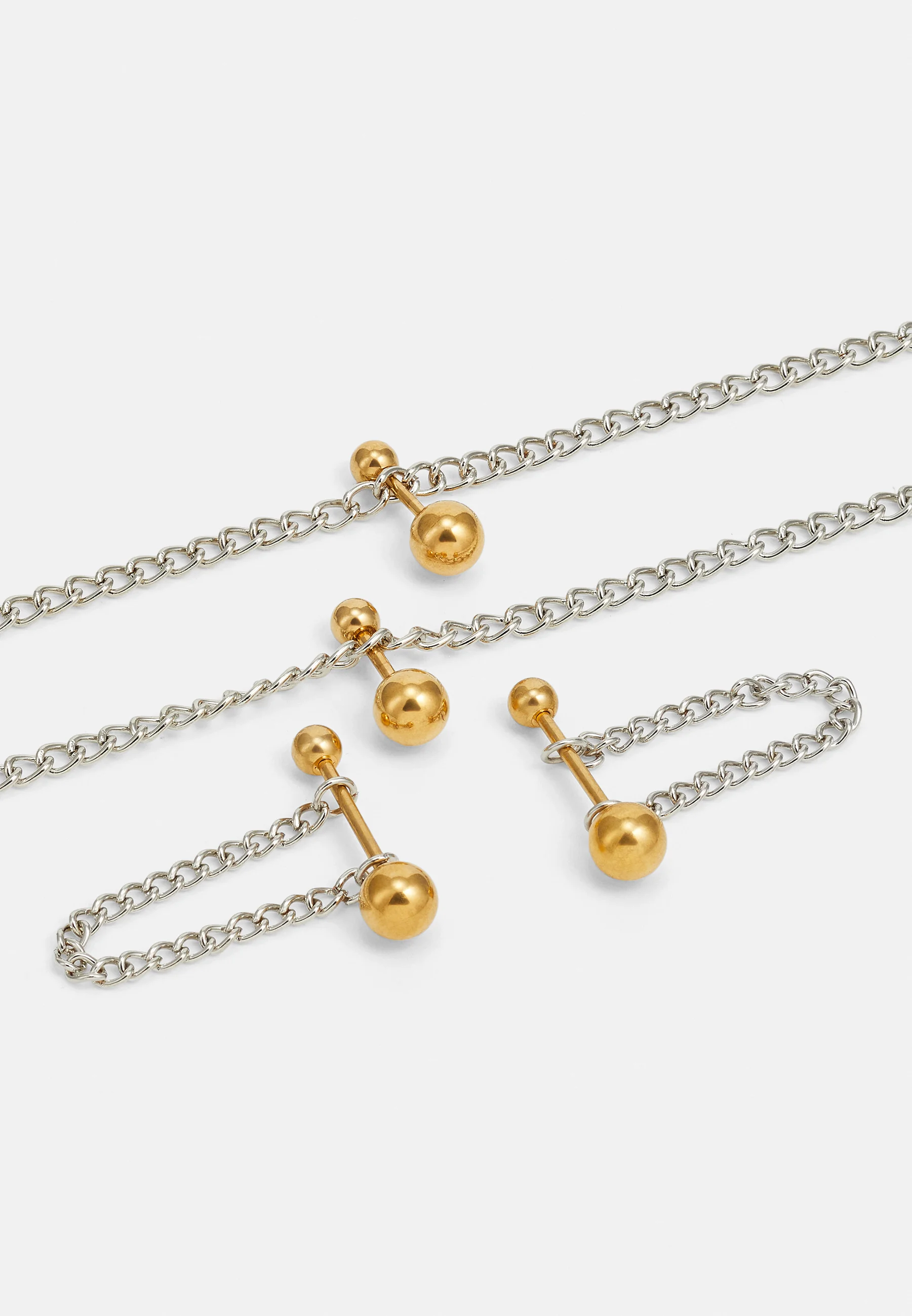 Jack & Jones JACHEKTOR MIX JEWELRY UNISEX SET - Collar