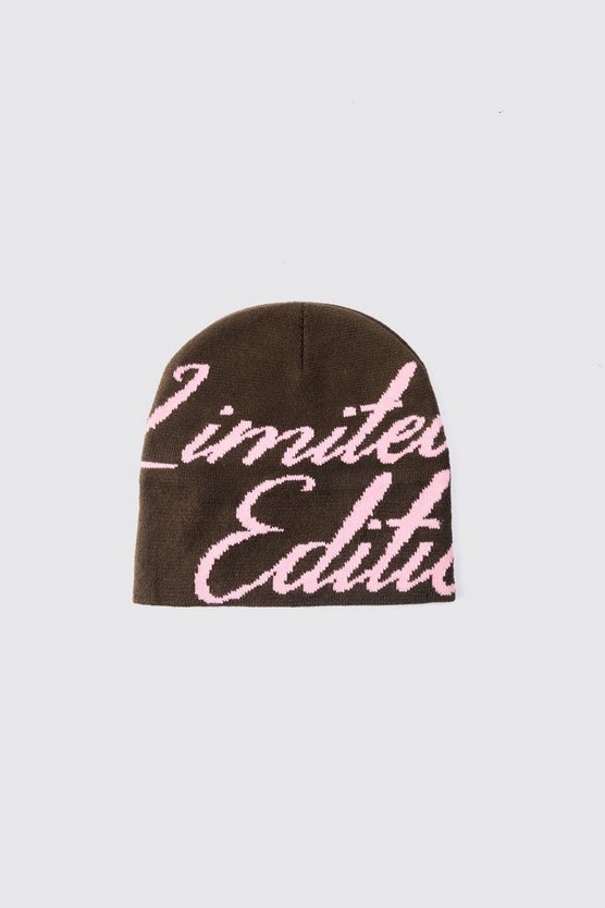 Beanie mit Limited Edition Print