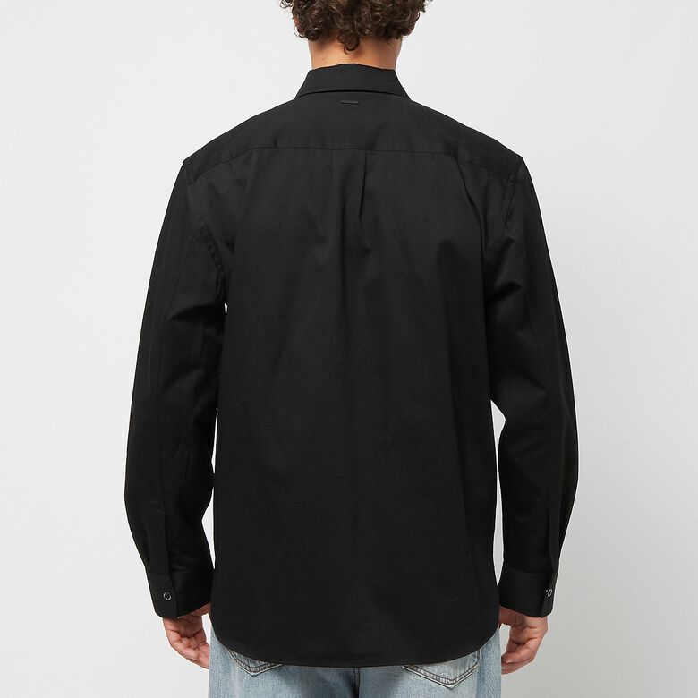 Norse Projects Ulrik Gabardine Zipped Overshirt Black