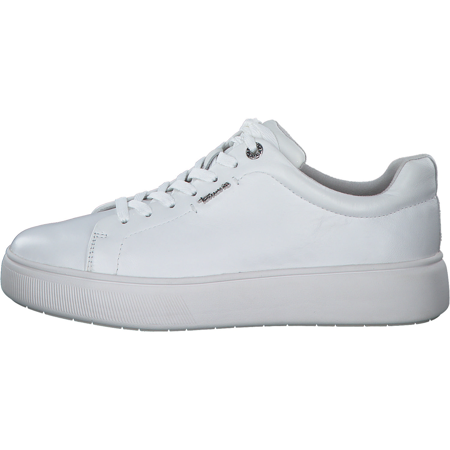 Tamaris 23736-42, Schnürschuhe, Damen, Weiß