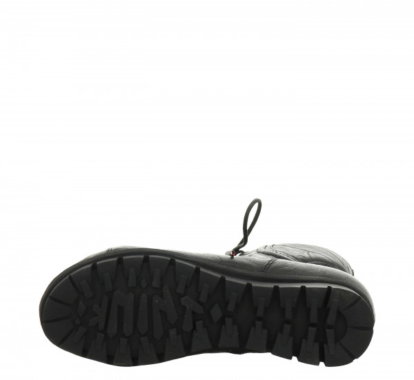 MENSCHA Schnürboots - Schwarz