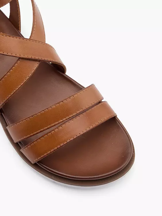 5th Avenue Leder Sandale