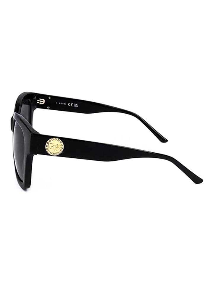 Guess Damen-Sonnenbrille in Schwarz günstig kaufen 55