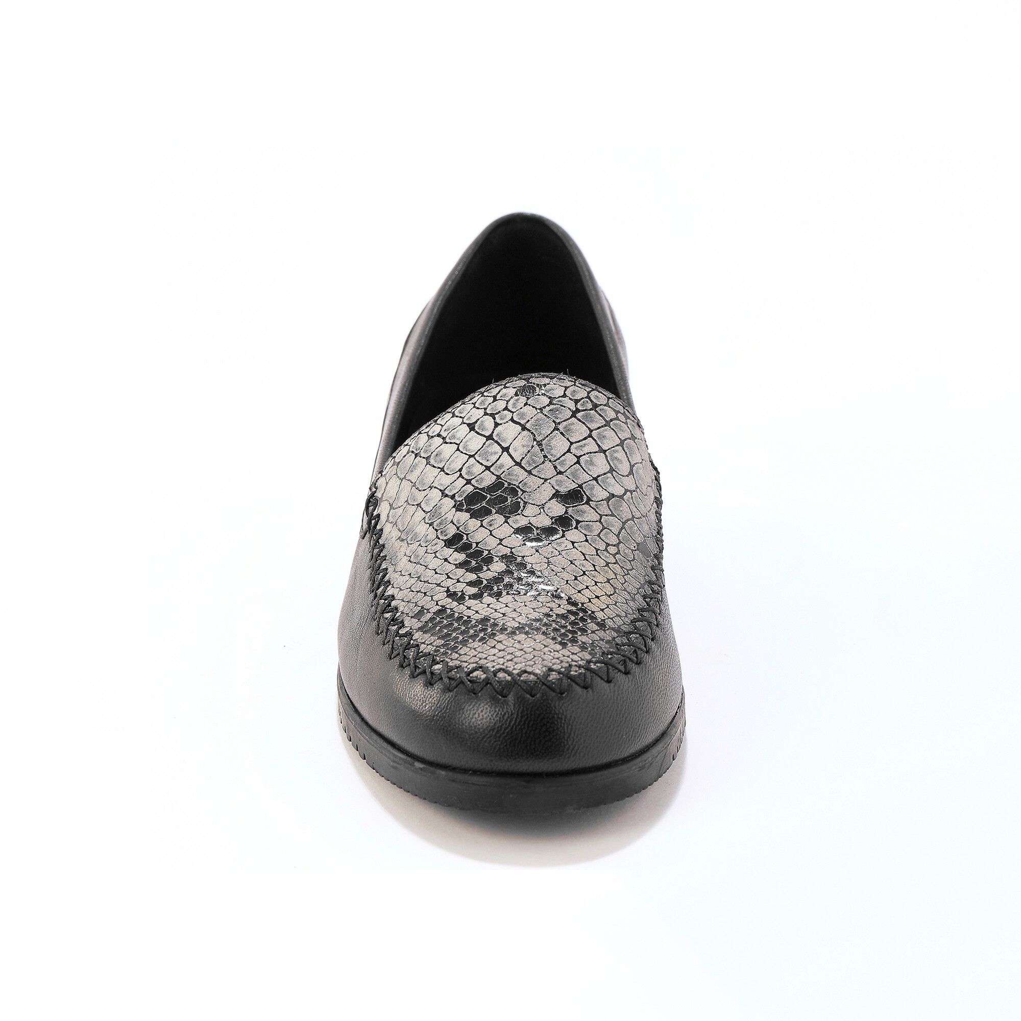 Mocassins largeur confort en cuir souple