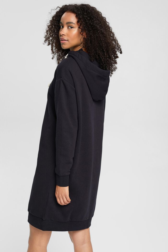 Strickkleid mit Kapuzenjacke