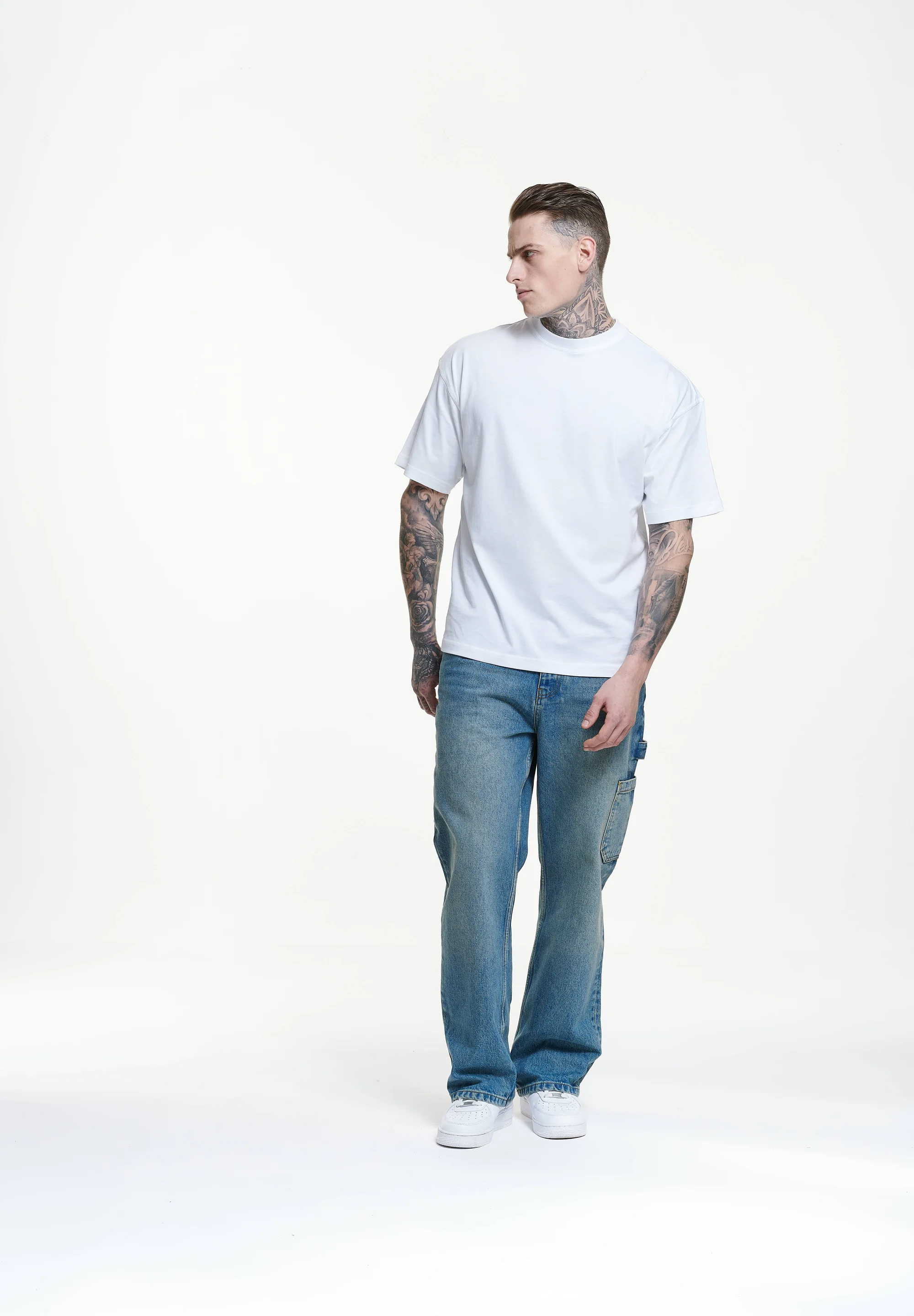 2Y Studios ELADAN WORKER BAGGY - Vaqueros holgados