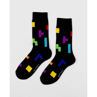 Tetris Socken Tetriminos Pattern