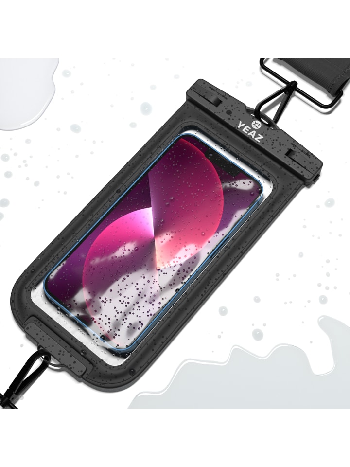 YEAZ OCEAN SHOT Neopren-Gurt mit Handytasche in schwarz günstig kaufen onesize