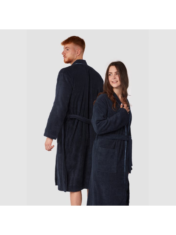 Chiemsee Bademantel Venice in Blau günstig kaufen