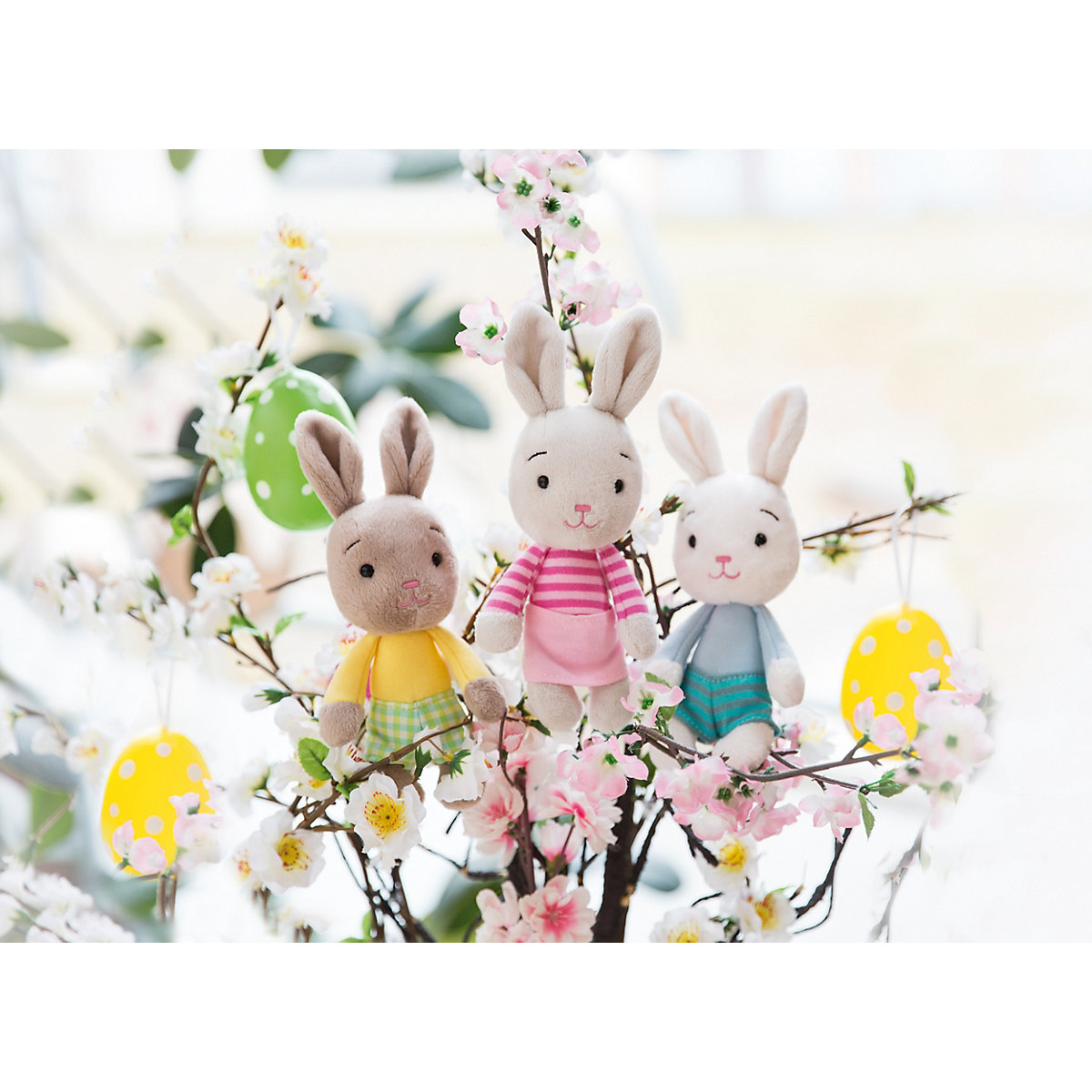 Happy Bunny creme 15cm Schlenker (47511)