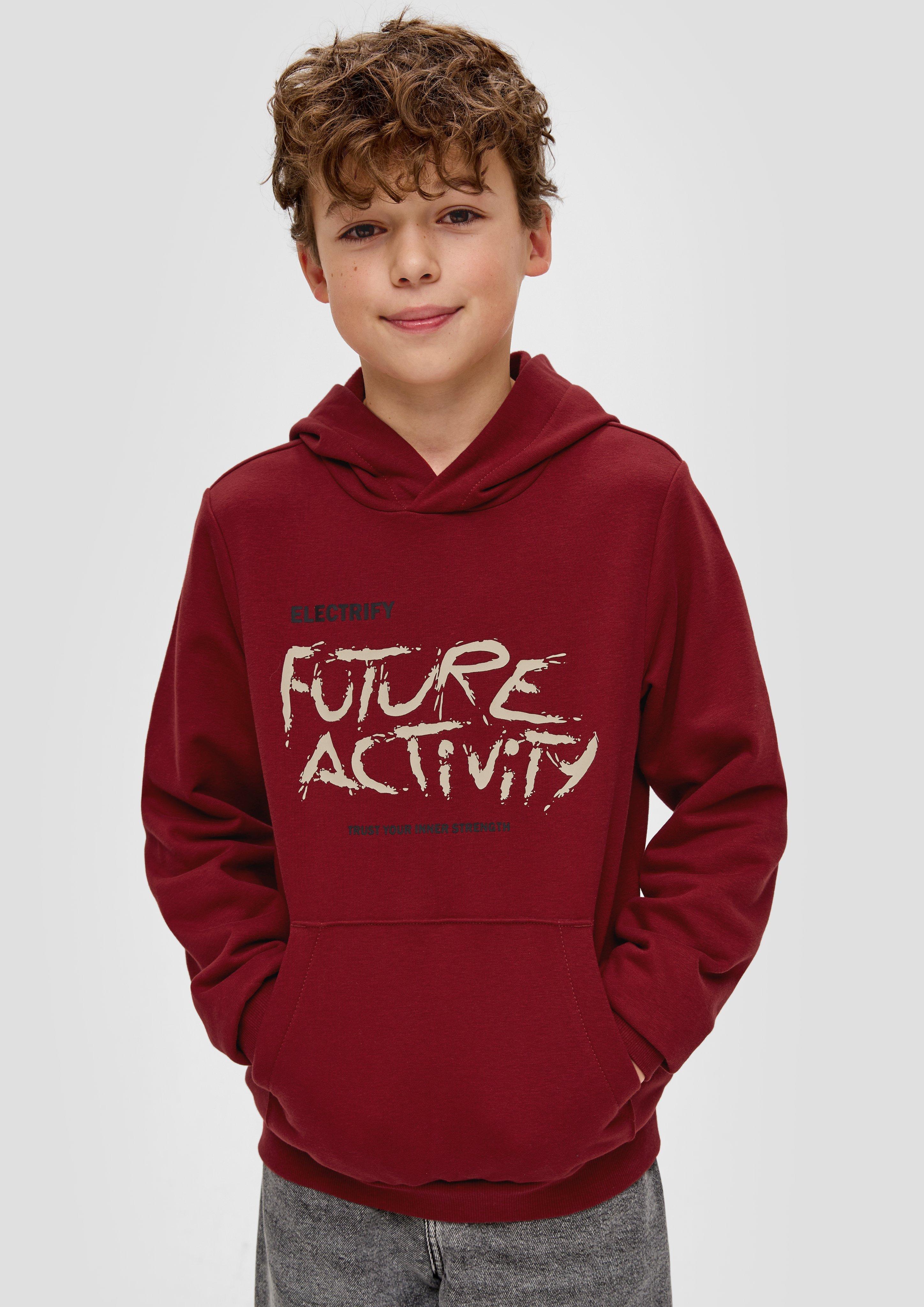 Kapuzensweatshirt mit Frontprint  2137559-3865