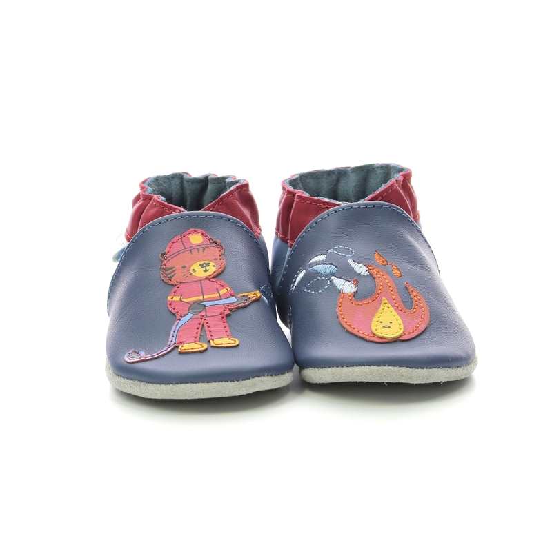 Chaussons cuir Fire Control