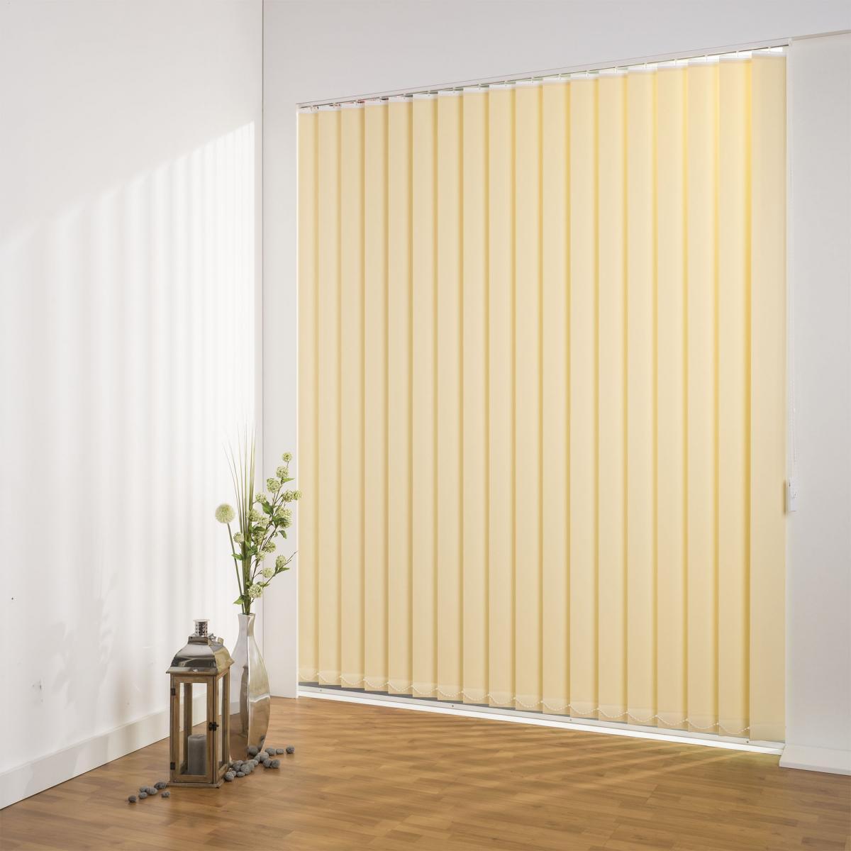 Bella Casa Schiebevorhang 100 x 180 cm cream 89 mm