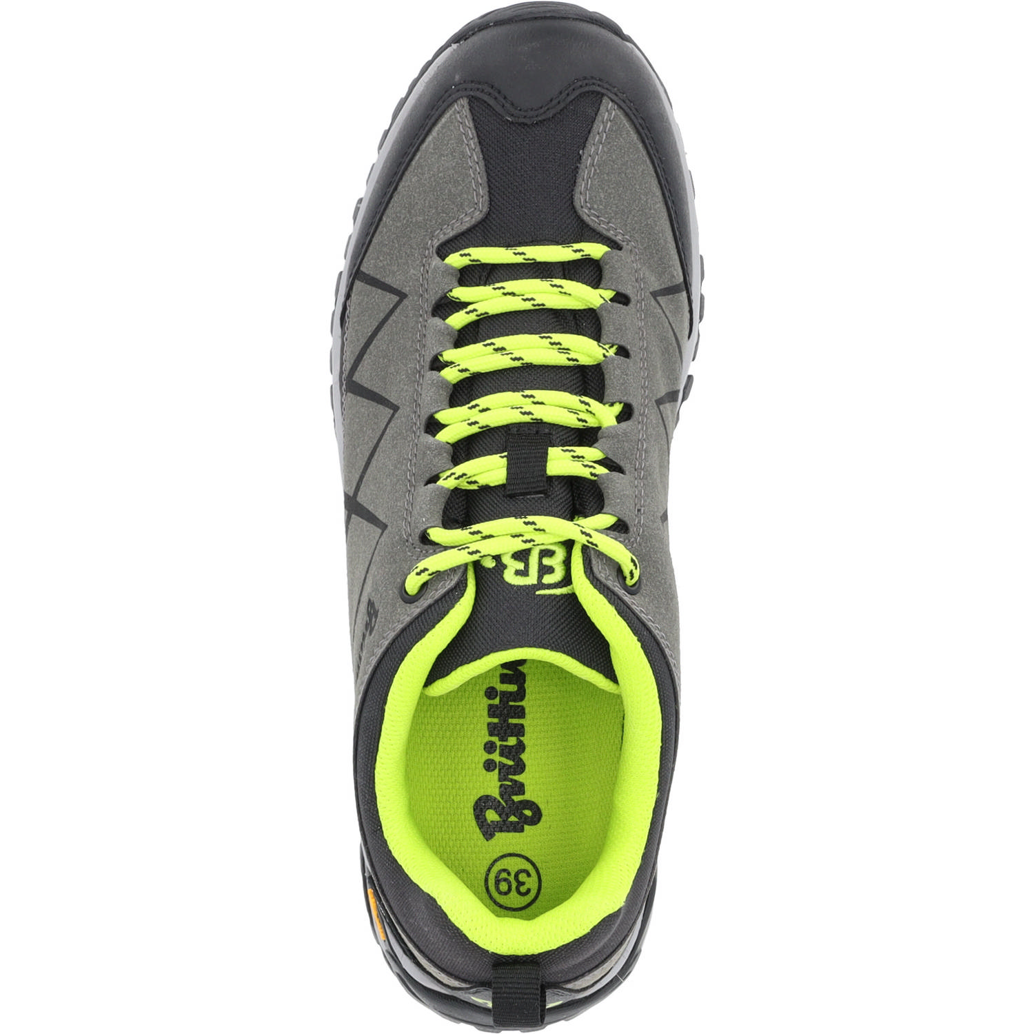 EB-Sport 211179, Sneakers, Schwarz (Anthrazit/Schwarz/Lemon)