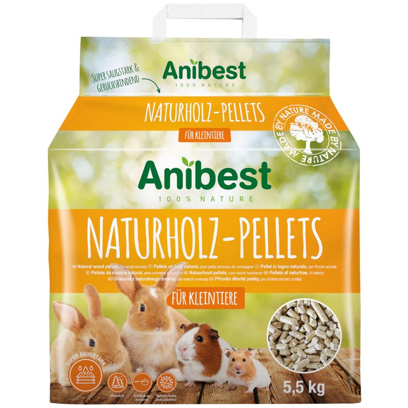 Anibest Naturholz Pellets zu TOP-Preisen