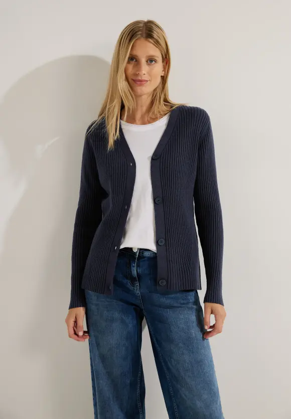 CECIL Strick Cardigan in Melange