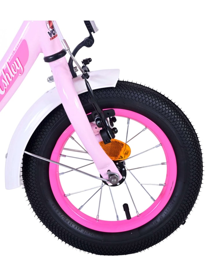 Volare Kinderfahrrad Ashley Fahrrad für Mädchen 12 Zoll Kinderrad in Rosa 3 Jahre günstig kaufen onesize