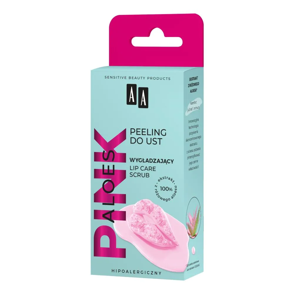 AA Aloe Pink Smoothing Lip Scrub