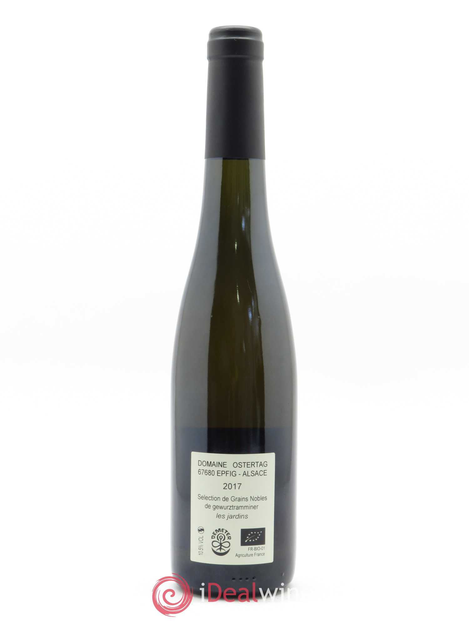 Gewurztraminer Sélection de Grains Nobles Les Jardins Ostertag (Domaine)  2017 - Lot de 1 Demi-bouteille