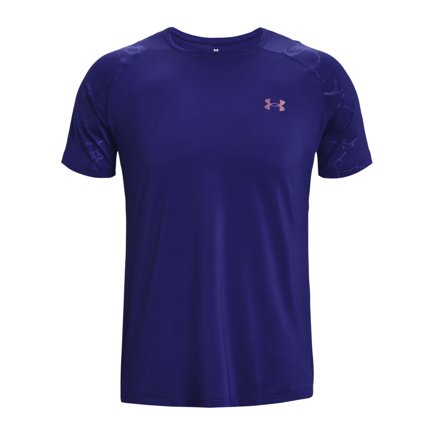 Under Armour Rush Emboss T-Shirt Blau F468