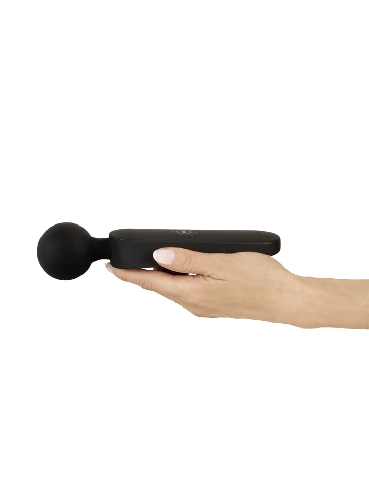 Couples Choice Massagestab wand vibrator with 3 Attachments in schwarz günstig kaufen 21,5 cm