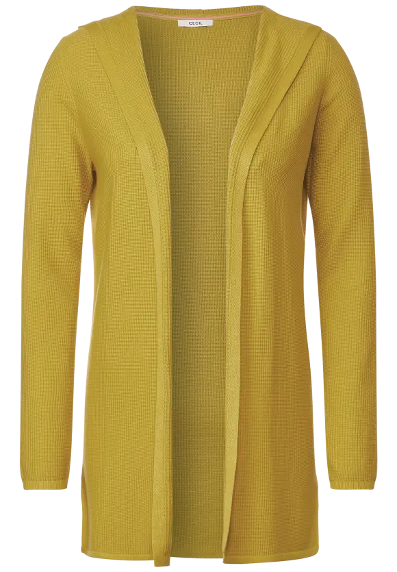 CECIL Lange Kapuzenstrickjacke