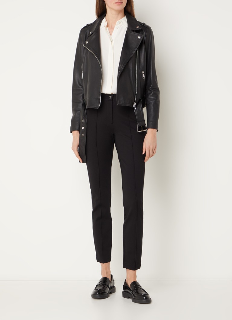 Culoarea pielii sintetice cu buzunare laterale de la HUGO BOSS.
