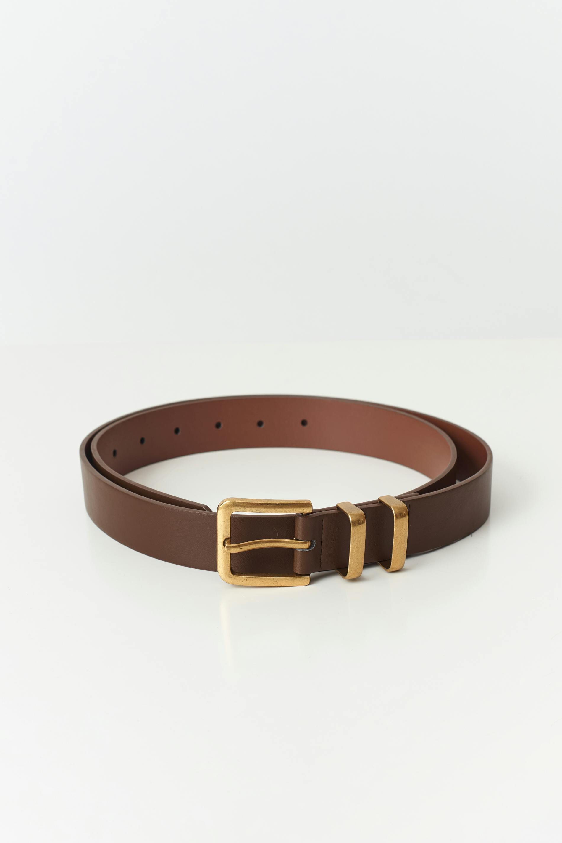 Two buckle belt