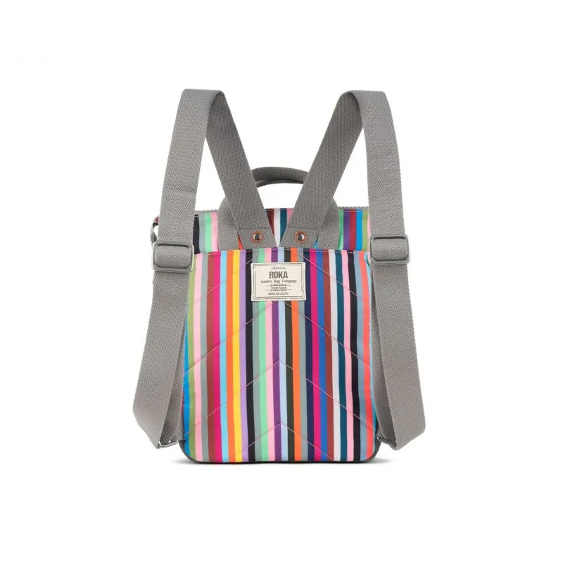 Roka London Rucksack Bantry B Small - Multi Stripe