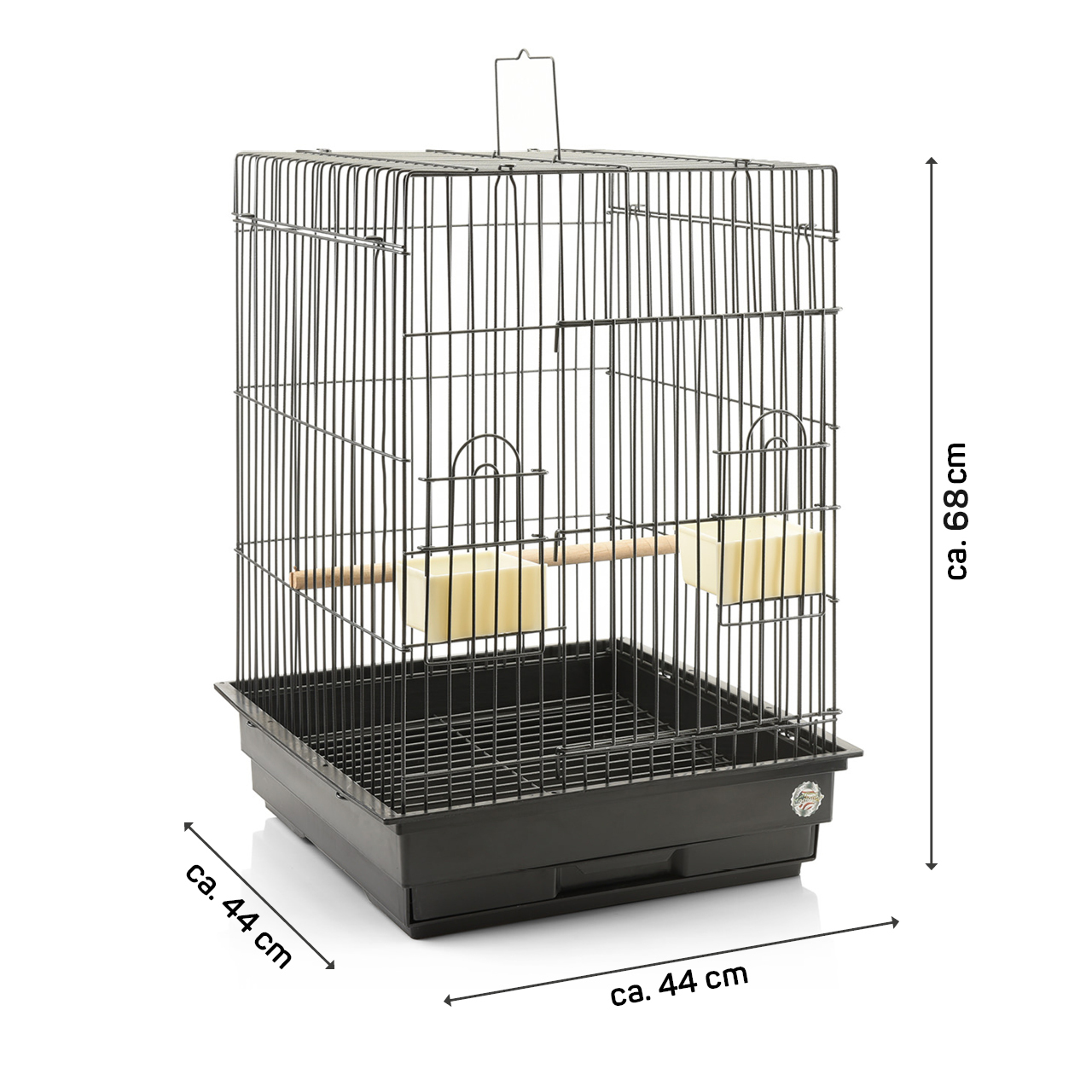 Montana Cages Käfige & Volieren Montana Cages Transportkäfig Eos dunkelgrau