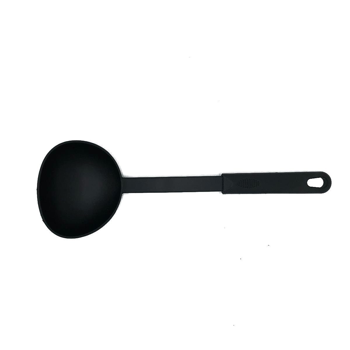 HOOZ Kochbesteck-Set Küchenhelfer-Set 6-Tlg hitzebeständig antihaftend (Set, 6-tlg), Suppenkelle, Pfannenwender, Schaumlöffel,Spaghettilöffel,Servierlöffel