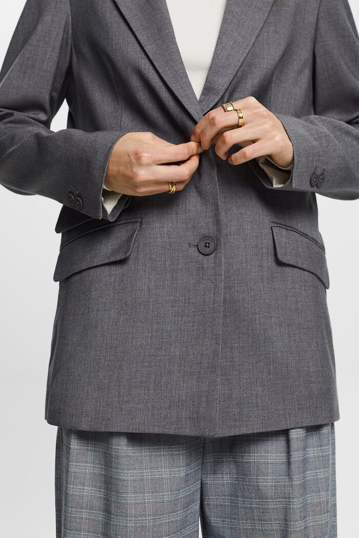 Blazer aus Wollmix