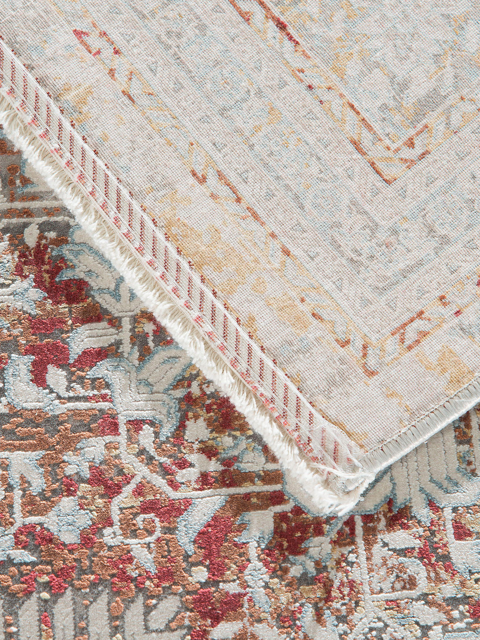 Kingfield Vintage-Teppich, Rouge