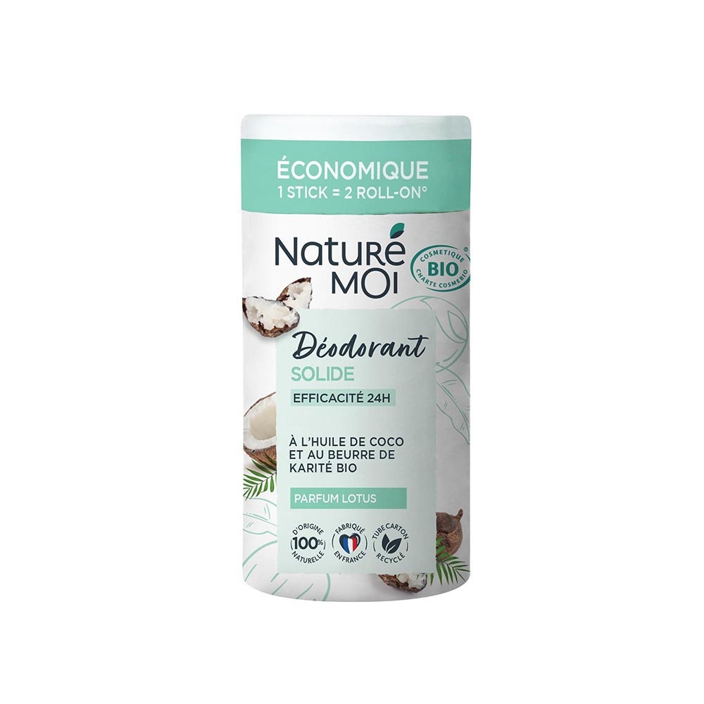 naturé moi Déodorant solide parfum Lotus 30 g Déodorant solide